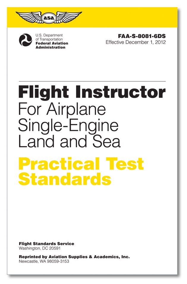 Practical Test Standards: CFI - Single-Engine
