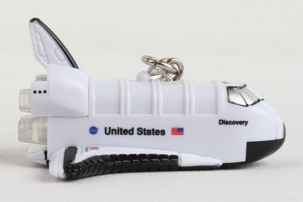 SPACE SHUTTLE KEYCHAIN W/LIGHT & SOUND DISCOVERY