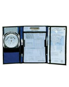 VFR Tri-fold Kneeboard with Clipboard