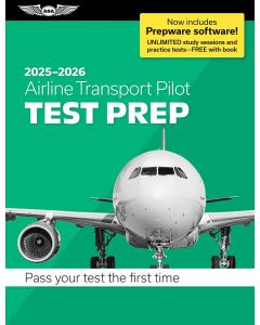 2025-2026 Airline Transport Pilot Test Prep With Prepware Software