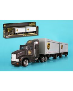 UPS Tandem Tractor Trailer