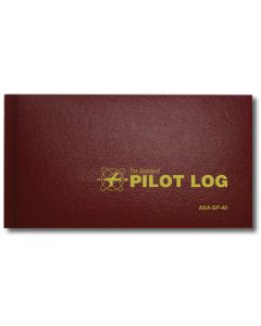 Standard Pilot Log - Burgundy